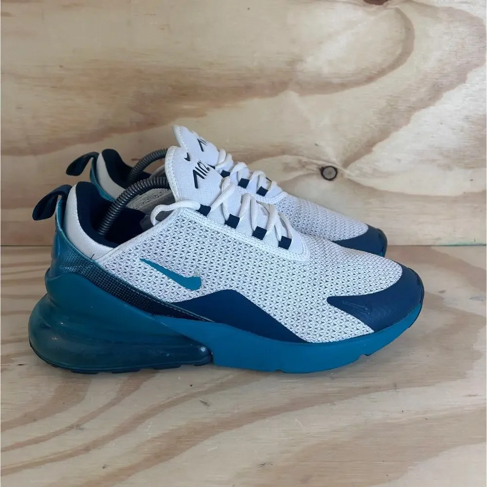 Nike - Air Max 270 SE - Athletic Shoes - White/Blue - Men's - 11 - AQ9164-102